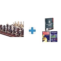Zaria Elegant Chess Set & Komodo Dragon 2 Chess Program