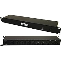 Panamax D10-PFP Rackmount Power Distributor, Compact, 10 Outlets with Circuit Breaker