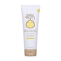 Baby Bum Everyday Lotion | Moisturizing Baby Body Lotion for Sensitive Skin with Shea and Cocoa Butter| Banana Coconut | Gluten Free and Vegan | 8 FL OZ