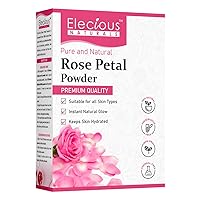 Pure Rose Petals Powder for Face, Skin and Hair Chemical-Free, Preservative Free, Non-GMO, No Artificial Color Added Moisturizes Dry Hair Cells 200gm