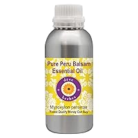 Deve Herbes Pure Peru Balsam Essential Oil (Myroxylon pereirae) Steam Distilled 1250ml (42 oz)