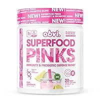 Obvi Superfood Pinks, Pink Lemonade, 4.37 oz (124 g)