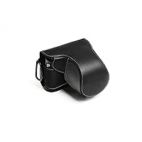 Handmade Genuine Real Leather Full Camera Case Bag Cover for Leica Q3 Black Color
