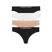 Victoria's Secret Seamless Thong Panty Pack, Underwear for Women (XS-XXL)