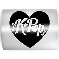 HEART K-POP - PICK COLOR & SIZE - Korean Pop Band Korea Fun KPOP Vinyl Decal Sticker B