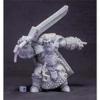 REAPER Skorg Ironskull, Fire Giant King (Huge) #77614 Bones Unpainted Plastic