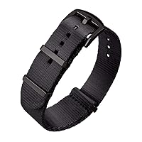 Ritche Military Ballistic Nylon Watch Strap with Heavy Buckle 18mm 20mm 22mm Premium Nylon Watch Bands for Men Women