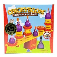 Blue Orange Games Chickyboom Award Winning Wooden Skill Building Balancing Game for Kids