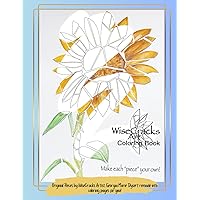 WiseCracks Art Coloring Book: Make each “piece” your own!