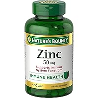 Zinc 50mg 400 Count