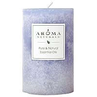 Aroma Naturals Essential Oil Tranquility Pillar Candle, 2.5