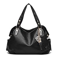 Women Shoulder Handbags and Purses Top-Handle Bags PU Leather Crossbody Bags