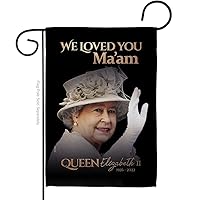 Ma'am Garden Flag Sweet Life Sympathy Remembrance Memorial Bereavement Love Support Emotion Postive House Decoration Banner Small Yard Gift Double-Sided, Made in USA