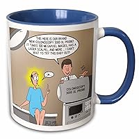 3dRose The Colonoscopy 3000 XL Probe - Mugs (mug_245621_6)