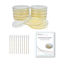 Bacteria Science Kit (IV): Top Science Fair Project Kit. Prepoured LB-Agar Plates And Cotton Swabs. Exclusive Free Science Fair Project E-Book Packed With Award Winning Experiments (IV)