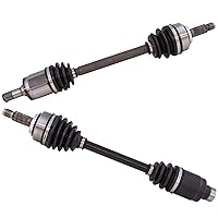 TRQ Front CV C/V Axle Shaft Assembly Kit New Left & Right Pair 2 Piece Set for 2007-2008 Honda Fit with Automatic Transmission