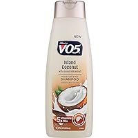 VO5 Moisturizing Shampoo - 12.5 Fl Oz - Island Coconut Leaves Hair Looking Vibrant and Beautiful, White