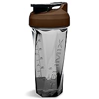 HELIMIX 2.0 Vortex Blender Shaker Bottle Holds upto 28oz | No Blending Ball or Whisk | USA Made | Portable Pre Workout Whey Protein Drink Shaker Cup | Mixes Cocktails Smoothies Shakes | Top Rack Safe