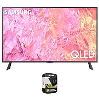 Samsung QN32Q60CA 32 Inch QLED 4K Smart TV Bundle with 2 YR CPS Enhanced Protection Pack (2023 Model)