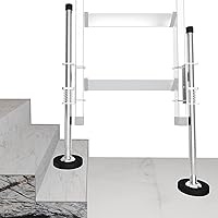 Ladder Leveler Pair,Ladder Accessories Tools Working on Stairs, Adjustable Ladder Leveler for Stable Platform and Ground Level for All Surfaces-Standard Version （20
