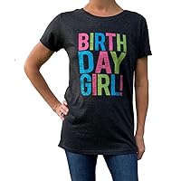 Women's Birthday Shirt/Glitter Tunic & Tank Top