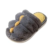 Fashion Autumn And Winter Cute Boys And Girls Slippers Flat Bottom Round Toe Soft And Comfortable Girl Slippers 10