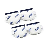 Bruder Moist Heat Eye Compress | Microwave Activated | Eye Mask | Reusable, Washable, and Non-allergenic | Fast Acting and Effective Relief for Dry Eye and Other Eye Irritation |(Pack of 2)