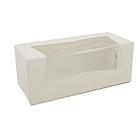 Southern Champion Tray 24303 Paperboard White Window Bakery Box, 9