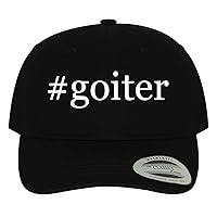 #Goiter - Yupoong 6245CM Dad Hat | Baseball Cap for Men and Women | Modern Cap in Metal Closure and Pre-Curved Bill