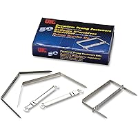 Officemate 99711 Prong Fastener 2-Inch Set, Silver