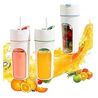 Electric Juicers - Orange Juicer, Wireless Portable Compact Juicing Cup, Easy to Clean USB Charging, 480ml Juices, 1200mAh (Orange)