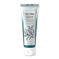 Face Polish Peeling Gel Tea Tree 120ml 4.05 fl. oz. Gommage Skin exfoliator Helps Dead Skin Removal Deep Cleansing dull and flaky skin clogged pores