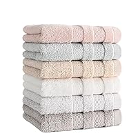 Plain Face Wash Face Towel Soft Absorbent Towel Cotton Household Daily Face Wash Towel