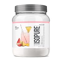 Protein Powder, Clear Whey Isolate Protein, Post Workout Recovery Drink Mix, Gluten Free with Zero Added Sugar, Infusions- Tropical Punch, 16 Servings
