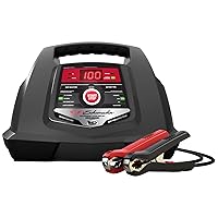 SC1281 Fully Automatic Battery Charger and Jump Starter for Car, SUV, Truck, and Boat Batteries, 100 Cranking Amps, 30-Amp Boost Mode, 6 Volt, 12 Volt, Black