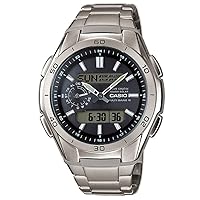 Casio Wave Ceptor Men's Watch Solar and Radio Controlled Solid Stainless Steel Case and Bracelet., Bracelet