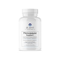 DR EMIL NUTRITION Menopause Supplements for Women - Multi-Symptom Menopause Relief for Hot Flashes, Night Sweats & Mood Swings - Menopause Support Pills with Black Cohosh - 30 Day Supply