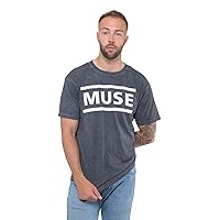 Muse Men's Logo (Dip-Dye) Tie Dye T-Shirt Black