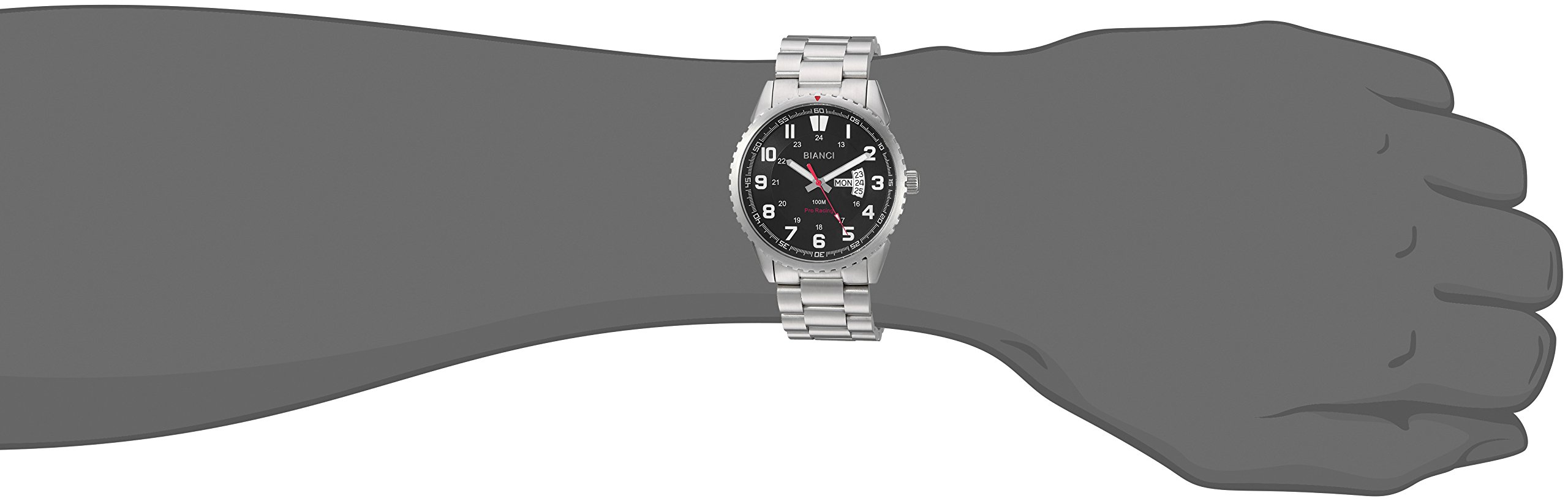 ROBERTO BIANCI WATCHES Men's RB70995 Ricci Analog Display Quartz Silver Watch