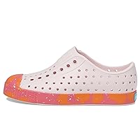 Native Shoes Kids Jefferson Sugarlite Marbled Slip-On Shoes for Kids – Perforated Upper – Vegan Friendly