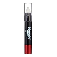 Halloween Face Paint Stick Body Crayon by Moon Terror, SFX Make up - Wicked White - Special Effects Make up - 0.12oz