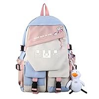 Anime DRAMAtical Murder DMMd Backpack Shoulder Bag Bookbag Student School Bag Daypack Satchel D16