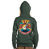 Be Good to Your Wood Kids' Full-Zip Hoodie - Guitar Hooded Sweatshirt - Colorful Kids' Hoodie