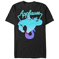 Disney Men's Aladdin Genie Applause Humor Graphic T-Shirt