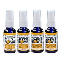 Scent Bomb Super Strong 100% Concentrated Air Freshener (Tangerine Blast, 4 Pack)