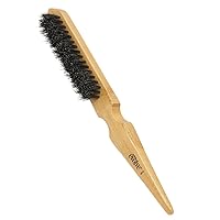 Evolve Perfect Edge Brush, BLACK,BROWN, 1 Count (Pack of 1)