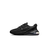 Nike Air Max 270 GO Big Kids' Easy On/Off Shoes (DV1968-401, Dark Obsidian/Fierce Pink/White)