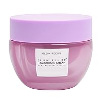 Glow Recipe Plum Plump Hyaluronic Acid Moisturizer Face Cream - Hydrating, Firming & Plumping Face Moisturizer for Dry Skin - Vegan Skin Care with Polyglutamic Peptides to Lock-In Moisture (50ml)