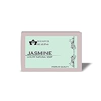Luxury Jasmine Handmade Natural Soap Bars (125 Gram / 4.4 OZ) (Pack Of 1)