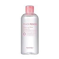 TONYMOLY Peach Punch Cleansing Water, 12 oz